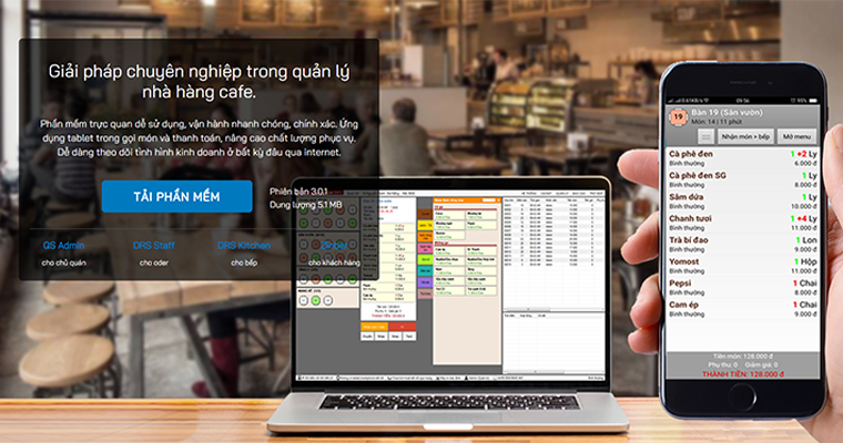 Một số phần mềm quản lý quán cafe đơn giản, dễ dùng nhất