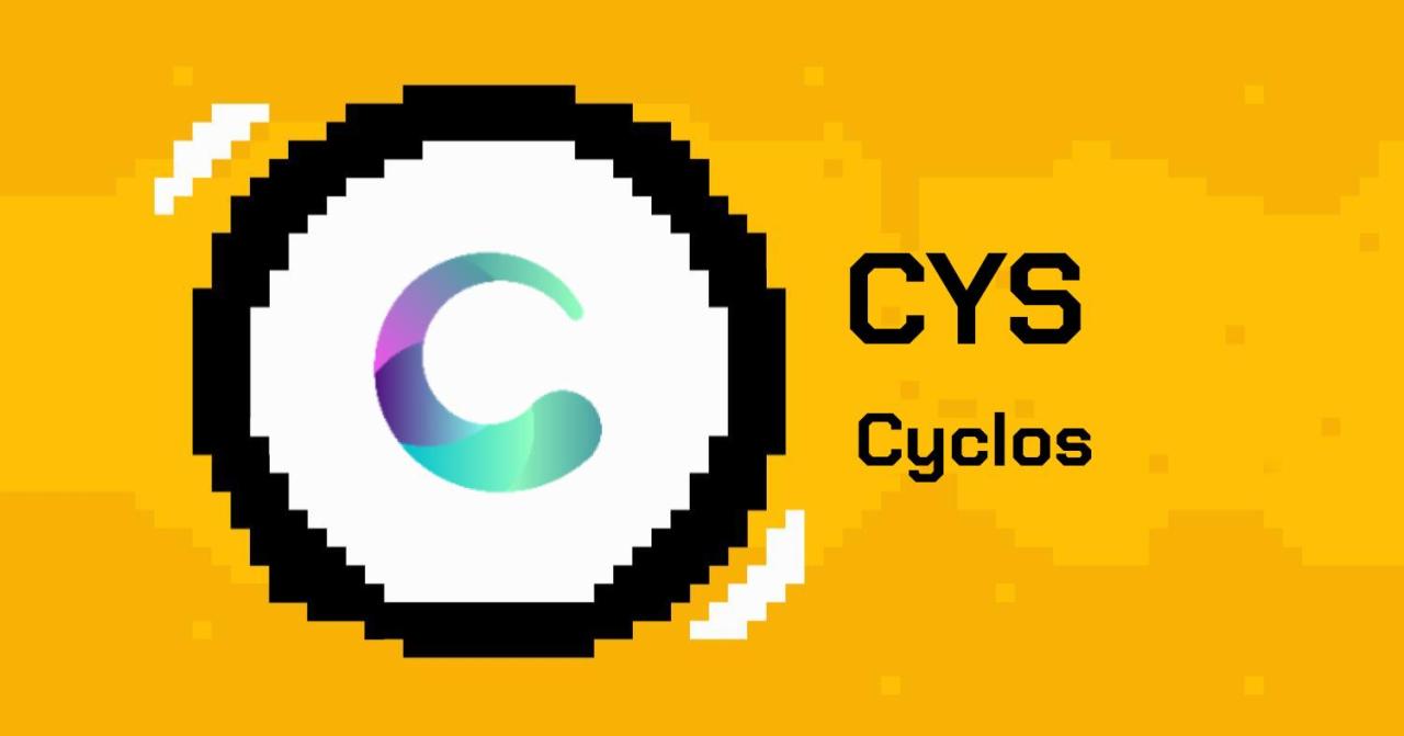 Tìm hiểu về CYS coin và dự án Cyclos