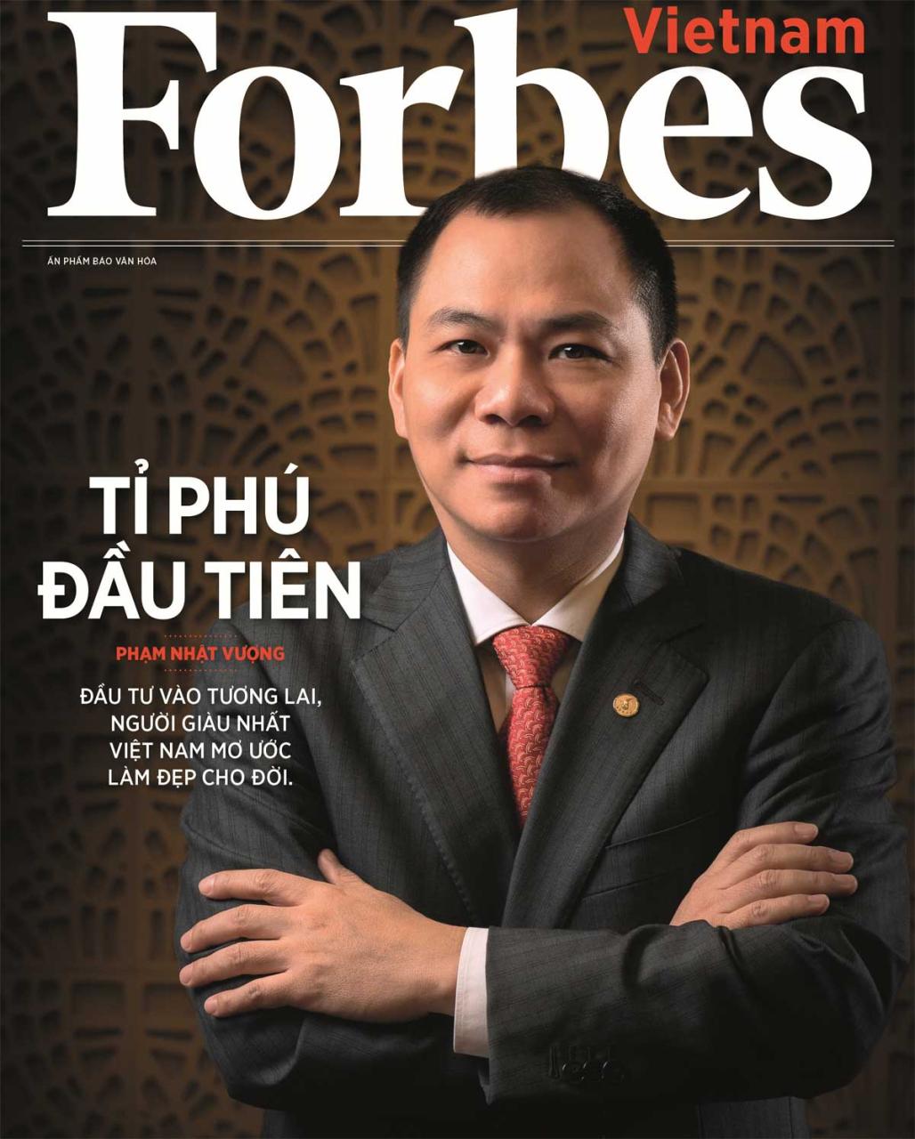 Phạm Nhật vượng được tạp chí Forbes nhắc tên