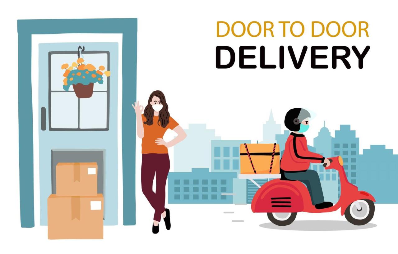 Door to door là gì và những ưu điểm mà dịch vụ này mang lại?
