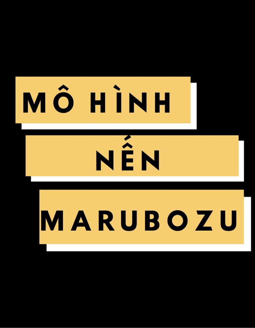 Tìm hiểu chi tiết về nến Marubozu