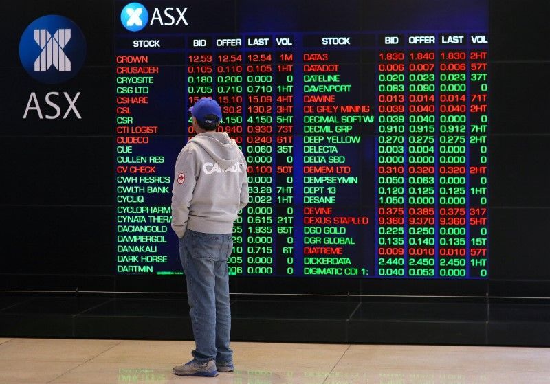Chứng khoán Úc đạt giá trị cao hơn vào ngày đóng cửa giao dịch