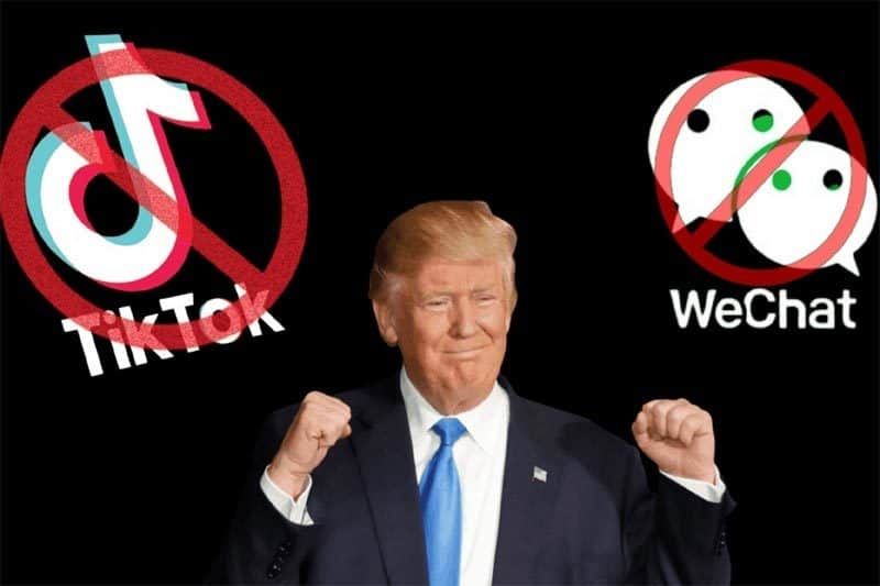  Donald Trump nói với các phóng viên rằng ông dự định cấm TikTok