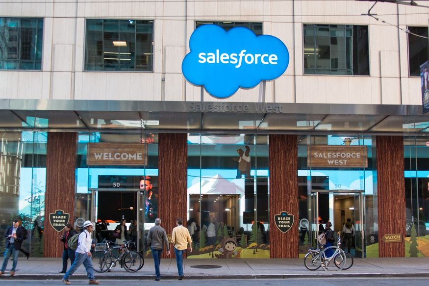 Cổ phiếu của Salesforce Inc đã tăng 15% trong giao dịch tiếp thị