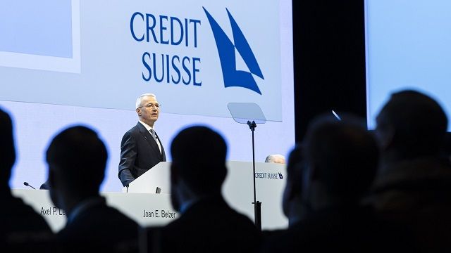 Chủ tịch Credit Suisse xin lỗi tại đại hội đồng cổ đông thường niên cuối cùng