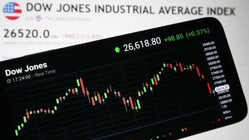 Chỉ số Dow Jones giảm ngoài mong đợi
