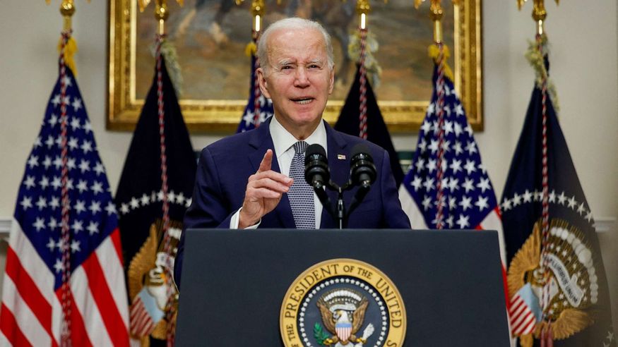 Tổng thống Joe Biden tuyên bố giải thích về sự sụp đổ đã xảy ra như thế nào