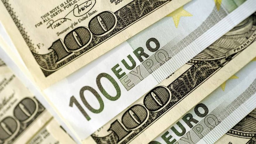 Đồng euro giảm 0.25% so với đồng đô la xuống còn 1.0583 đô la