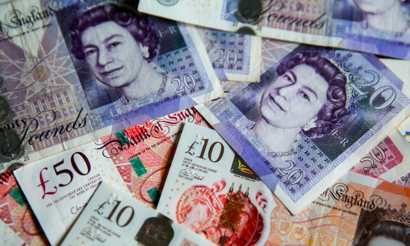 Đồng bảng Anh giảm mạnh do dữ liệu lạm phát giảm xuống mức thấp nhất trong hơn hai năm
